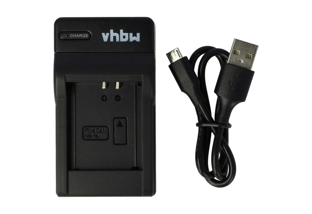 vhbw passend für Canon IXUS 185, 190 Digitalkamera / Kamera / Kompaktkamera Kamera-Ladegerät