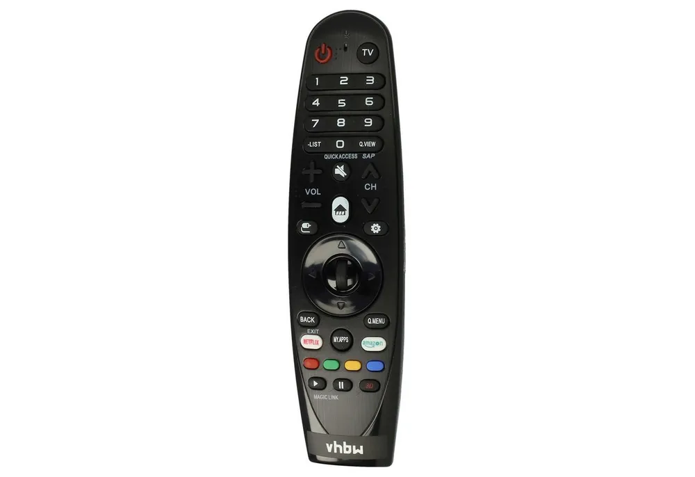 vhbw passend für LG OLED77C8P, OLED65E8P, OLED65W8P, OLED55E8P, OLED65C8P, Fernbedienung