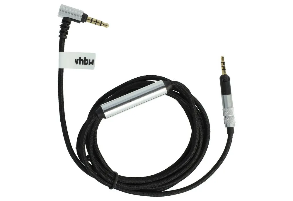 vhbw passend für Sennheiser HD598, HD599 Kopfhörer Audio-Kabel