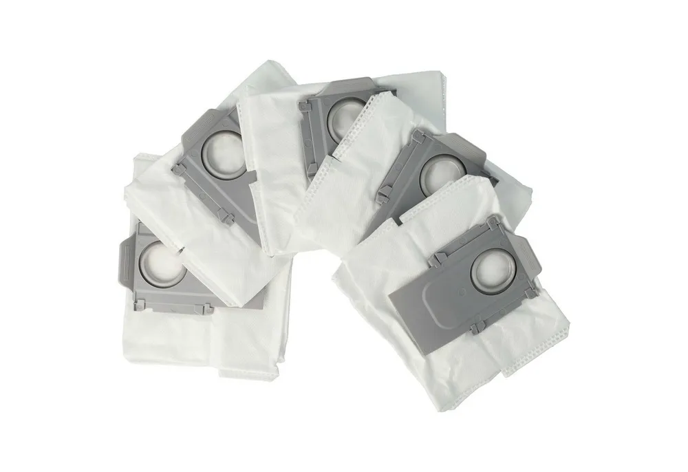 vhbw Staubsaugerbeutel passend für Roborock Q5, G10S, G10PRO, Q7, Q7+, Q5+, S7 MaxV, Q7max+, 5 St.