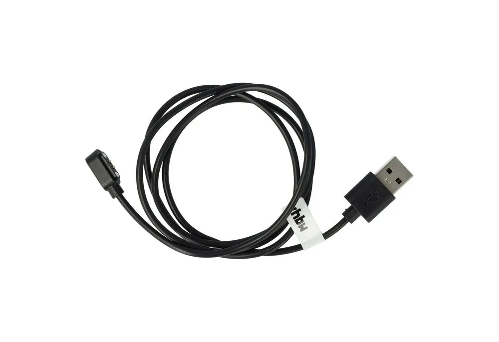 vhbw USB Ladekabel passend für Willful SW025, ID205U, IP68, SW01, SW021, SW Smartwatch-Ladekabel, (100.0 cm)