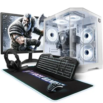 Desktop-PC Vibox I-524 AMD Ryzen 3 3200G 8GB 480GB SSD Radeon Vega 8 Linux Mint WiFi RGB