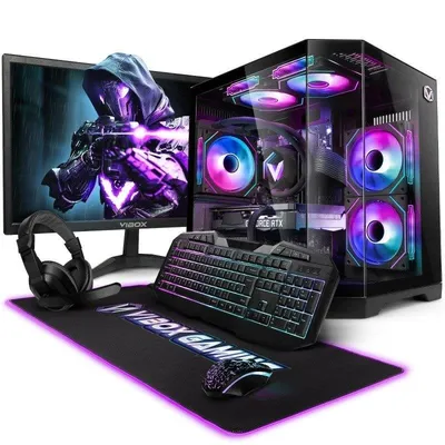 Vibox VII-505 Intel Core i7-12700KF 16GB 1TB NVMe RTX 5060 Ti Gaming Set