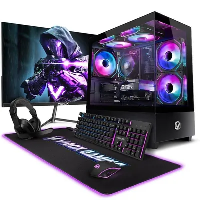 Vibox V-205 AMD Ryzen 5 5500 16GB 1TB NVMe RTX 5060 Windows 11 Gaming Set
