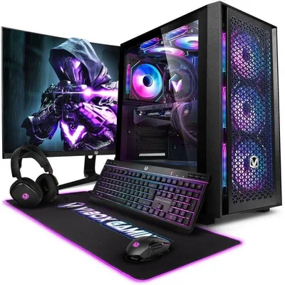 Vibox VIII-176 Intel Core i9-12900KF 32GB 1TB NVMe RTX 5070 Gaming PC Set
