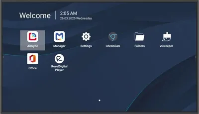 Monitor ViewSonic CDE4314-2C 43" UltraHD 4K 60Hz IPS WiFi Lautsprecher