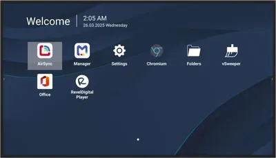 Monitor ViewSonic CDE5014-2C 50" UltraHD 4K 60Hz IPS WiFi Android 14 Lautsprecher