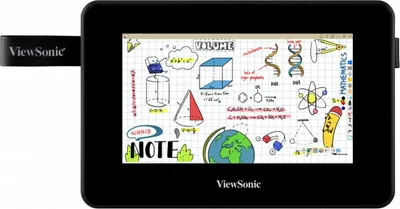 Schreibtablet Viewsonic ID710-BWW 7 Zoll Stylus LCD schwarz