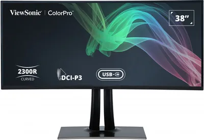 ViewSonic ColorPro VP3881a | vp3881a | LED-Monitor mit KVM-Switch - gebogen