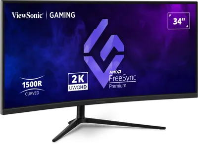 Monitor Viewsonic VX3418C-2K 34" UltraWide Quad HD 180Hz VA Curved FreeSync Premium HDR10