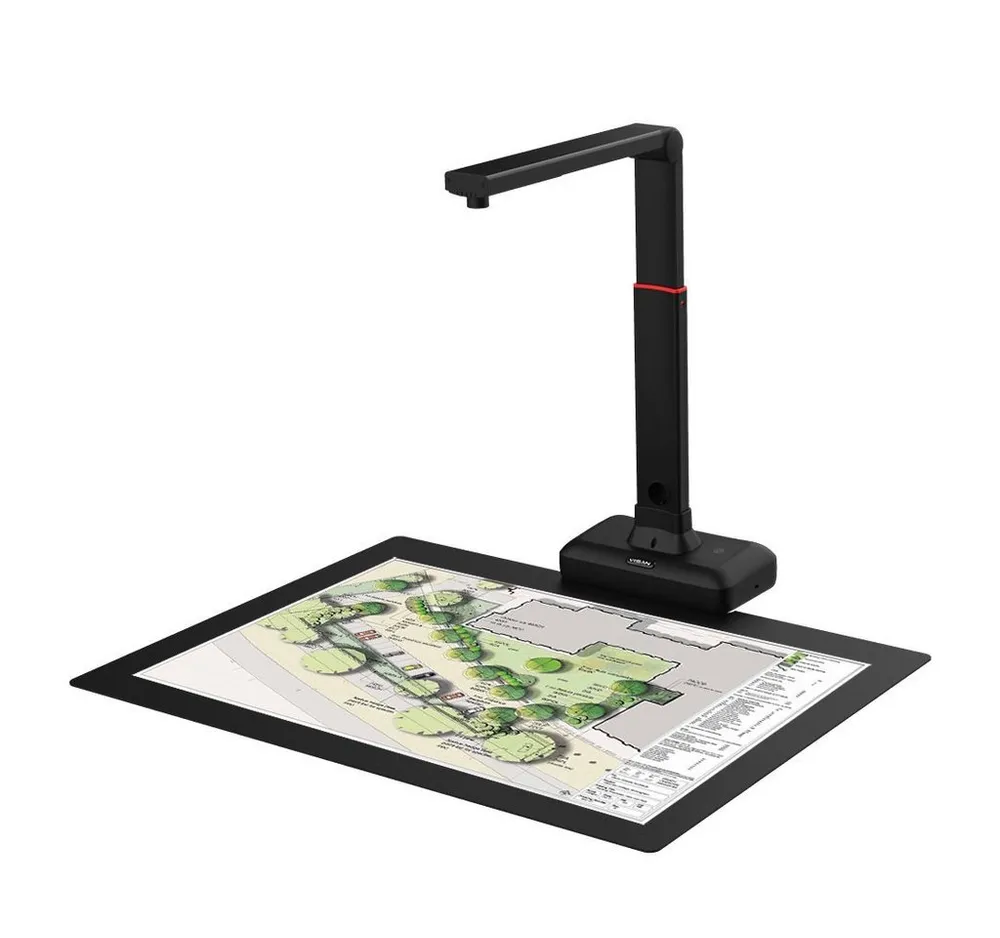 Viisan Hochauflösender Buchscanner, Fotoscanner Dokumentenscanner
