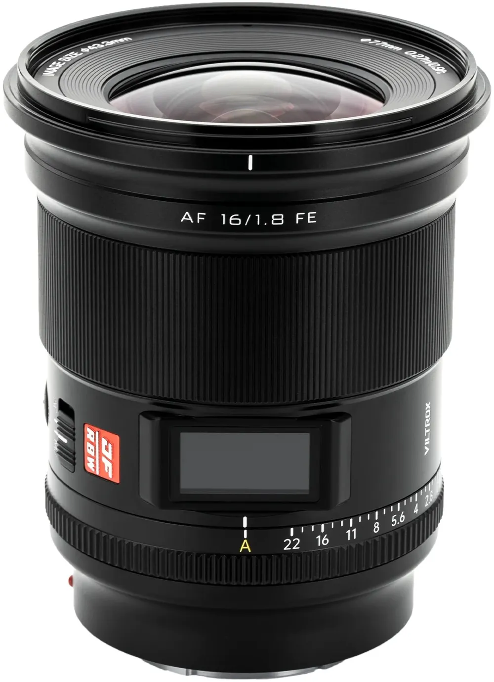 Viltrox FE 16mm f1,8 Sony E-Mount