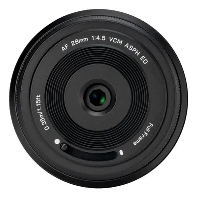 Objektiv VILTROX AF 28mm F4.5 Nikon Z Vollformat Autofokus Schwarz