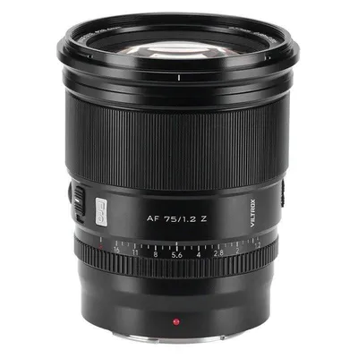 Objektiv Viltrox AF 75mm F1.2 Pro Nikon Z-Mount APS-C Autofokus Schwarz