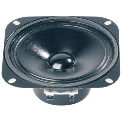 Visaton Breitbandlautsprecher R 10 SC, 8Ohm Lautsprecherchassis, Schwarz 20 W