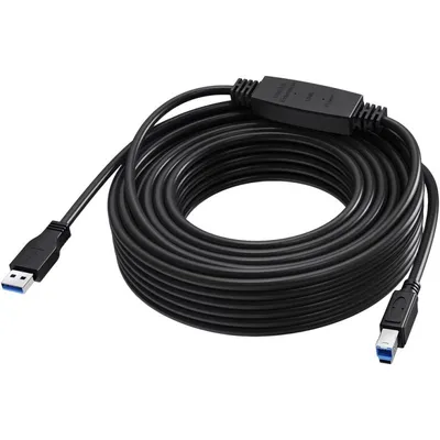 Kabel Vision TC 15MUSB3.0+/BL 15 m USB 3.2 Gen 1 Schwarz