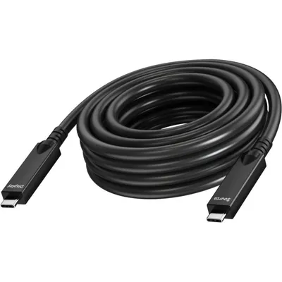 USB-C zu USB-C Kabel Vision 15 m Schwarz USB 3.2