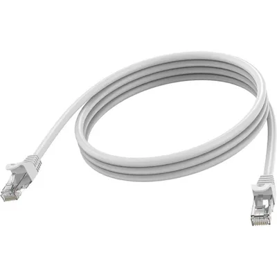 Netzwerkkabel Vision TC 1MCAT6A 1 m Cat6a U/UTP RJ-45 Weiß