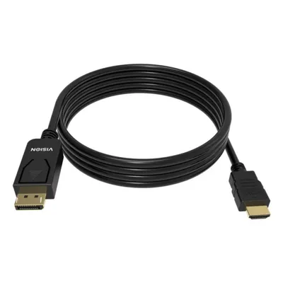 Kabel Adapter Vision TC 2MDPHDMI8K/BL DisplayPort zu HDMI 2 m