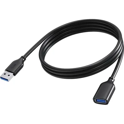 USB Kabel Vision TC 2MUSB3.0EXT/BL 2 m USB 3.2 Gen 1 Schwarz