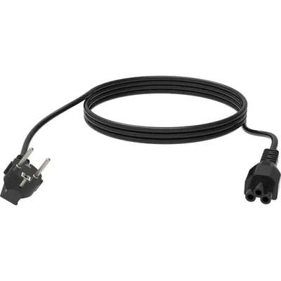Netzkabel Vision TC 3MEUCVLF/BL 3 m CEE7/7 an IEC C5