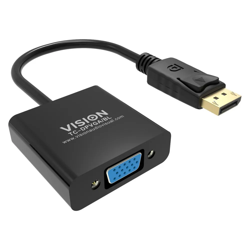 Adapterkabel Vision TC-DPVGA/BL DisplayPort nach VGA