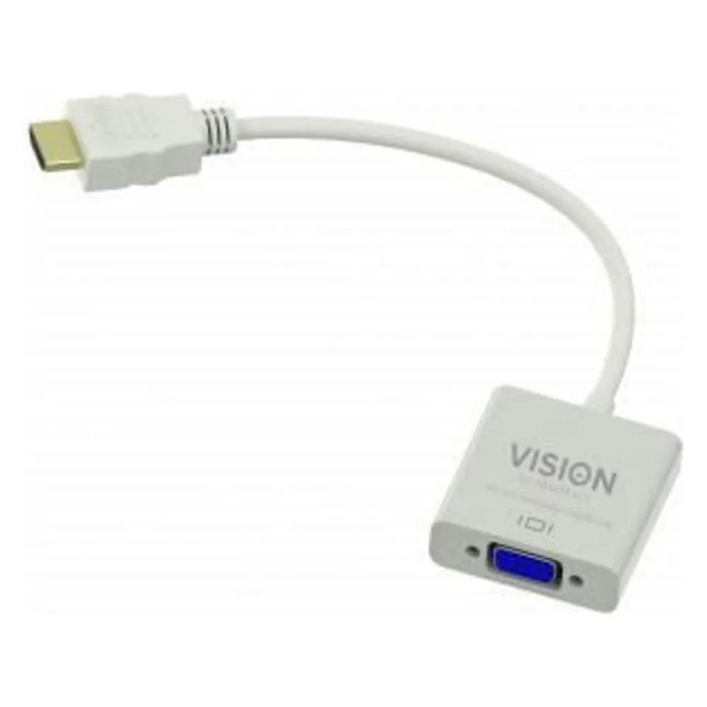 Video-Adapter Vision TC-HDMIVGA HDMI auf VGA Männchen-Weibchen