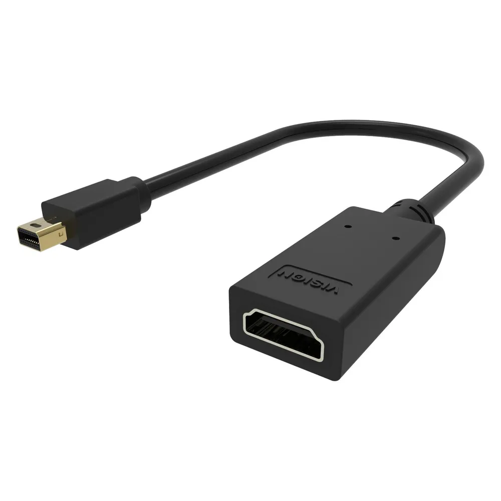 Video-Kabeladapter Vision TC-MDPHDMI/BL Mini DisplayPort zu HDMI