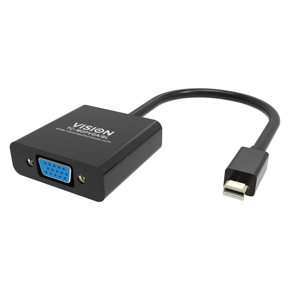 Adapterkabel Vision TC-MDPVGA/BL Mini DisplayPort nach VGA