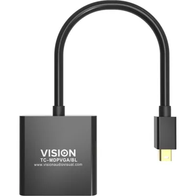 Adapterkabel Vision TC-MDPVGA/BL Mini DisplayPort nach VGA