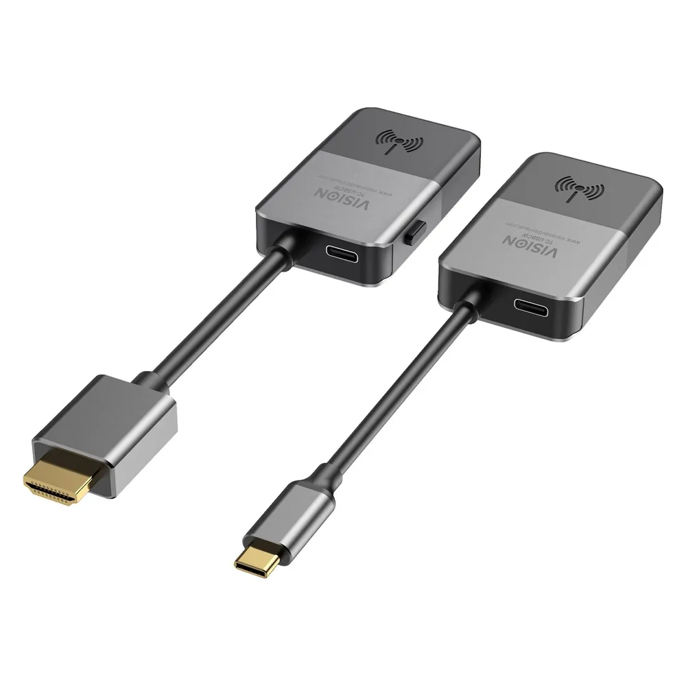 Switch HDMI USB-C Vision TC-USBCW Kabellos 4K 30 Hz
