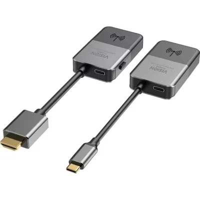 Switch HDMI USB-C Vision TC-USBCW Kabellos 4K 30 Hz