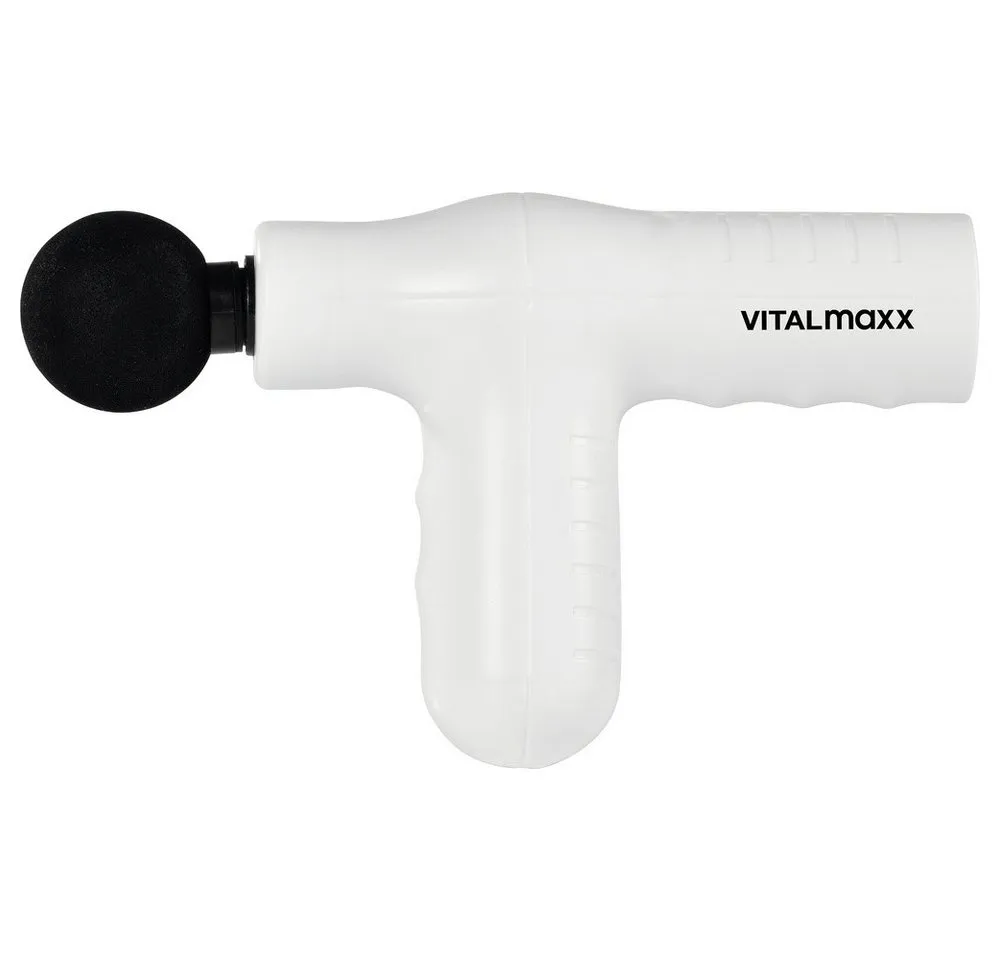 VITALmaxx Massagegerät VitalMaxx Massagepistole 25 W Weiß