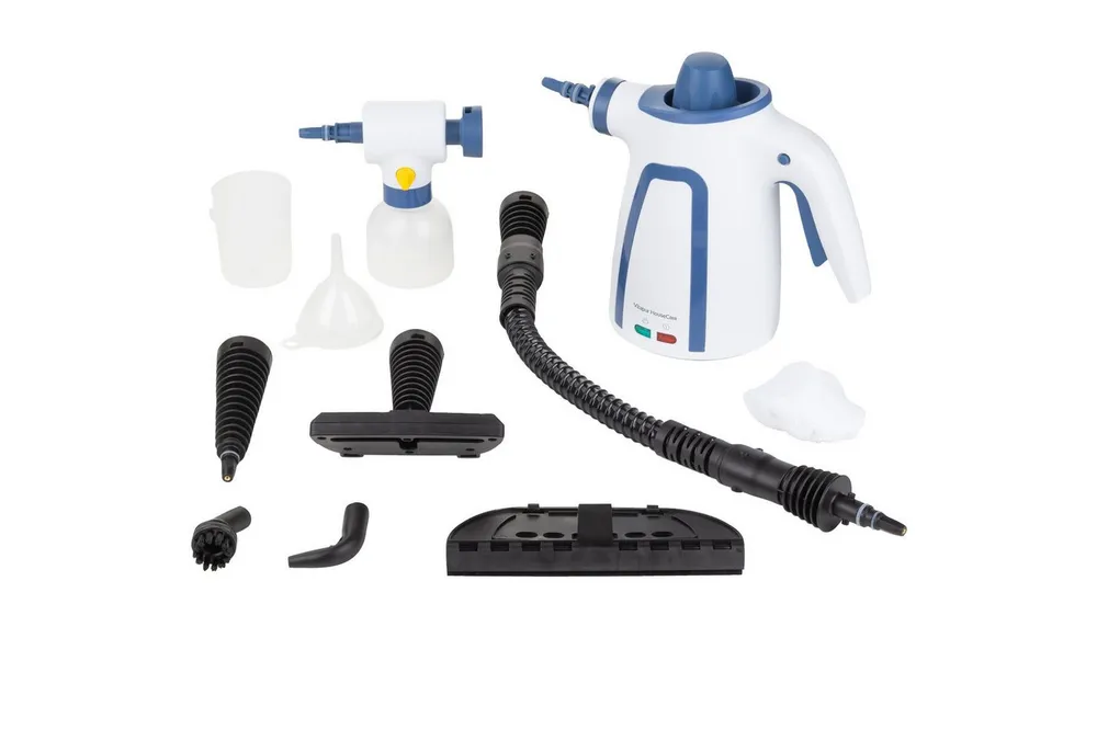 Vitapur Handdampfreiniger Elektrischer Dampfreiniger Steam Cleaner für Fugen, Fließen 10 Zubehör