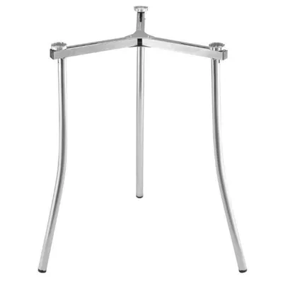 Vitrokitchen SP100 Bodenständer für Paellero 3 Beine höhenverstellbar 700 mm Stahl silber