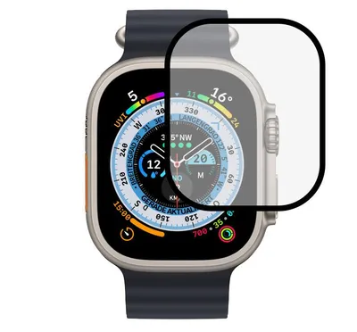 2.5D FullScreen Displayschutzglas für Apple Watch Ultra, 49mm (63264)