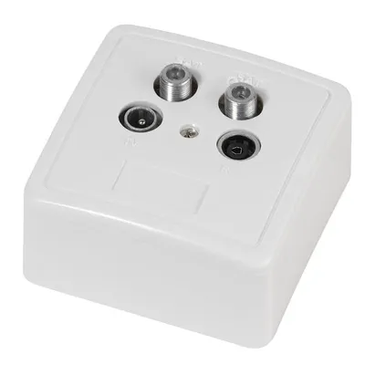 44167 Twin SAT-Antennendose