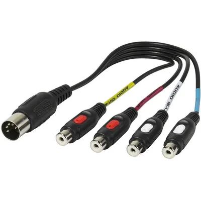 Adapter DIN / Cinch, 0,2m (46071)