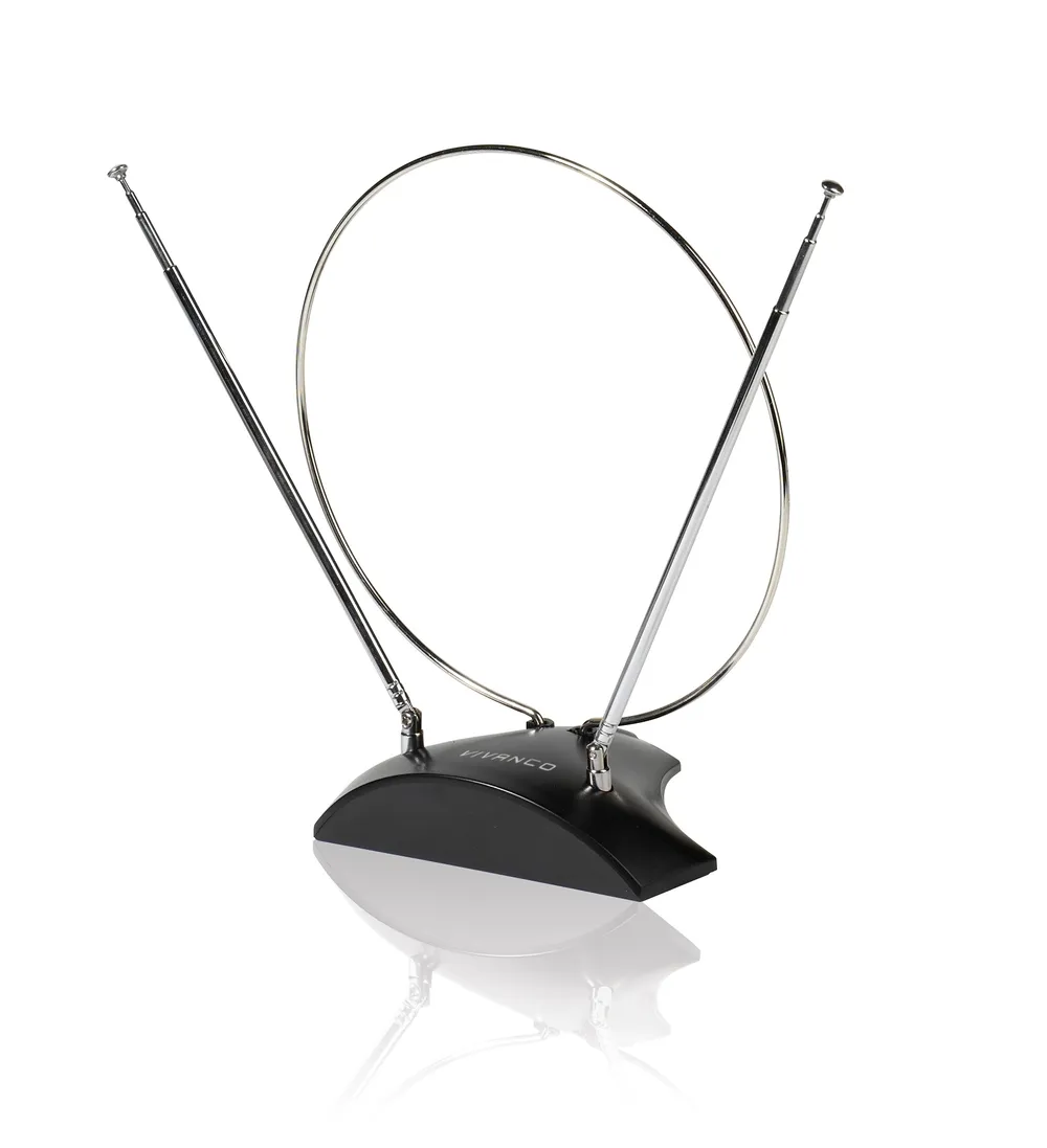 Antenne indoor, Ring Design, für TV-und Radio-Empfang (38882)