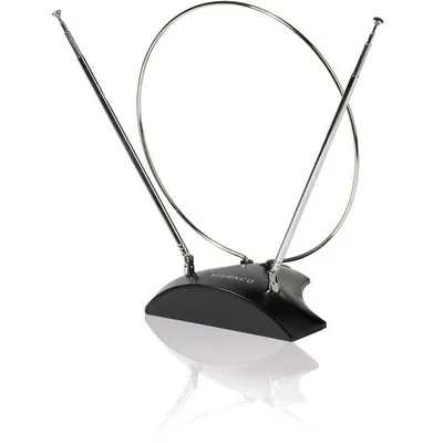 Antenne indoor, Ring Design, für TV-und Radio-Empfang (38882)