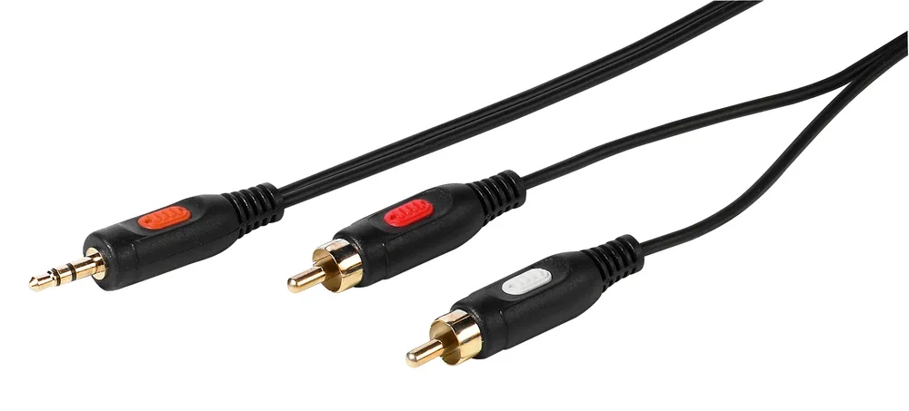 Audio Verbindung Cinch / Klinke, 1,5m (46029)