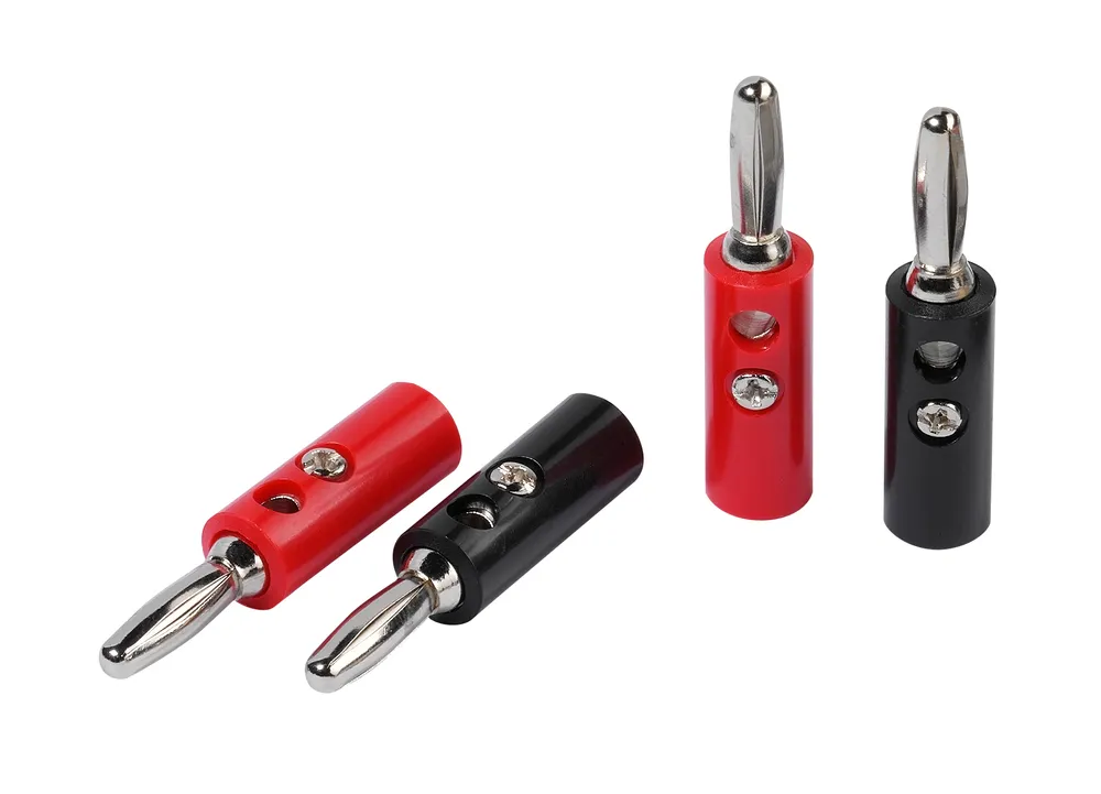 Bananenstecker (schraubbar) -> Kabel max. 2 mm² (46086)