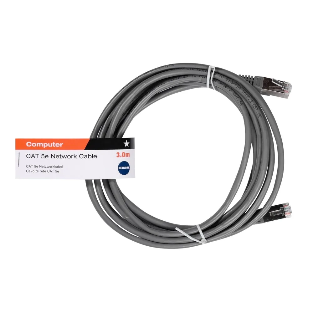 CAT5e Netzwerkkabel, 3m (20238)