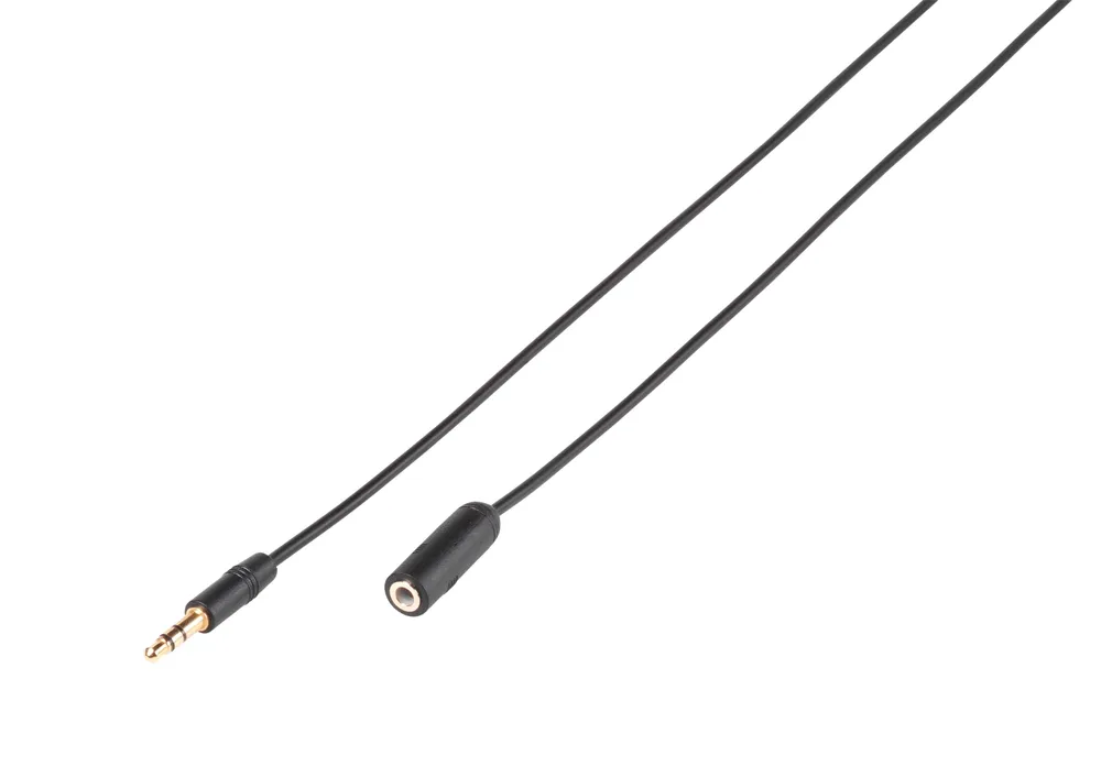 Connect Stereo-Audio-Verlängerung 3.5 mm, 1m (60589)
