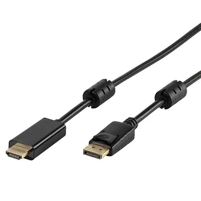 DisplayPort  HDMI-Kabel, 1,8 m (45343)