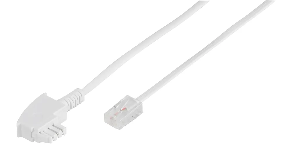 DSL Anschlusskabel, TAE-F-Stecker auf RJ45-Stecker 8p8c, 3m (45051)