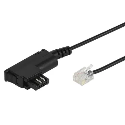 DSL Splitter-Anschlusskabel, TAE-F-Stecker auf RJ12-Stecker 6p2c, 6m (45003) TAE-F-Stecker auf RJ12-Stecker 6p2c