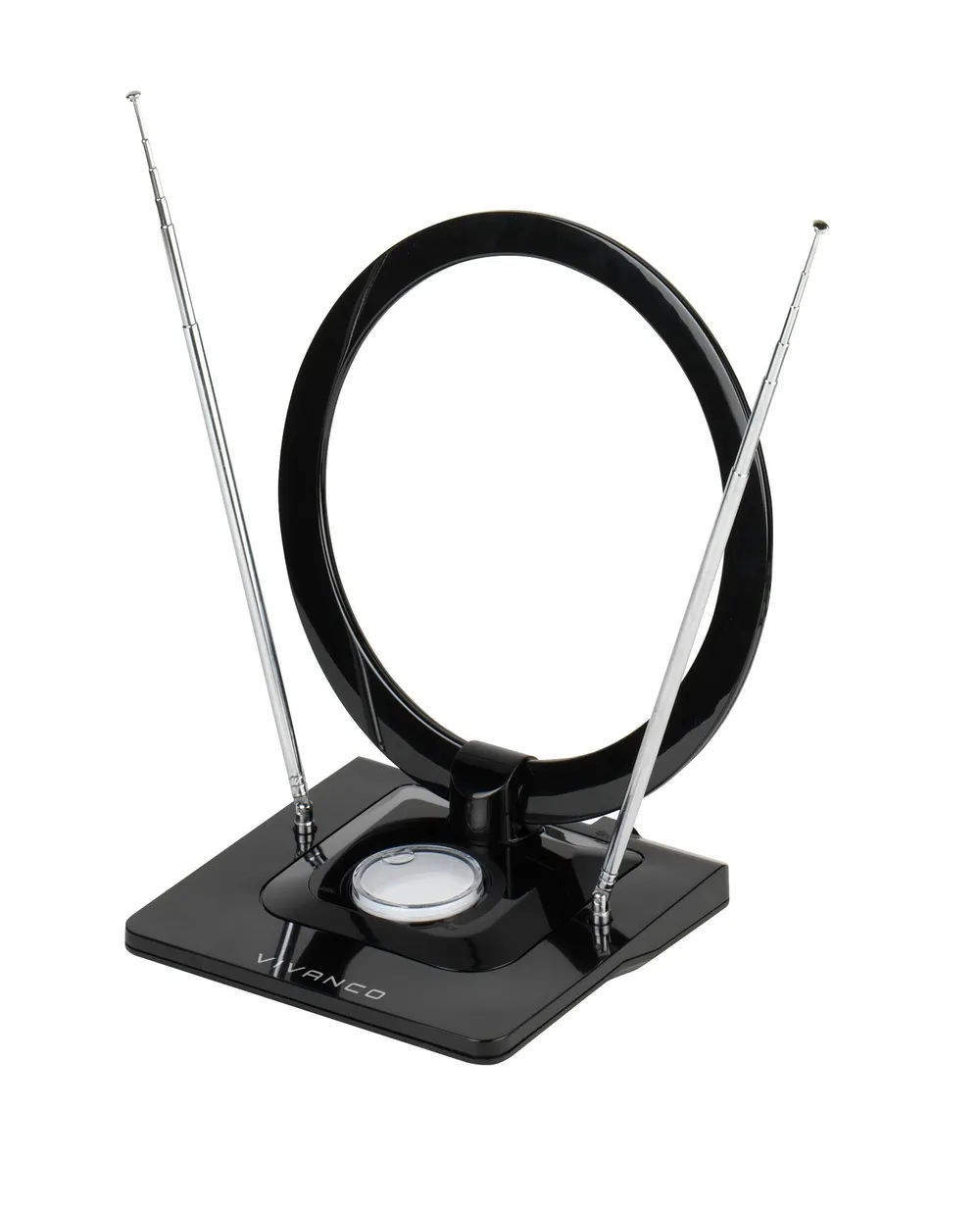Full-HD-Zimmerantenne mit Ringdesign, LTE-Filter, 2 m Kabel