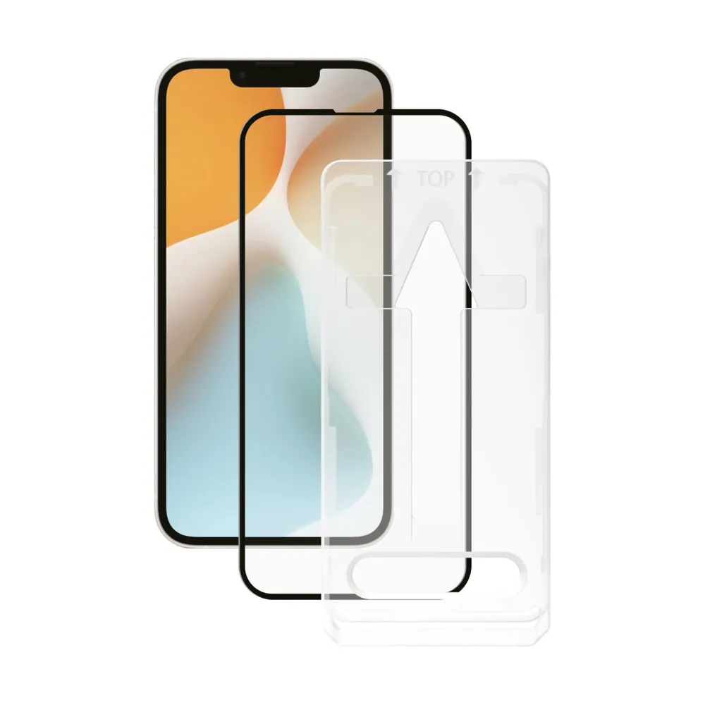 Full Screen Displayschutzglas für iPhone SE 4 (2025), Easy Applikator Installation (64492) Schutzglas
