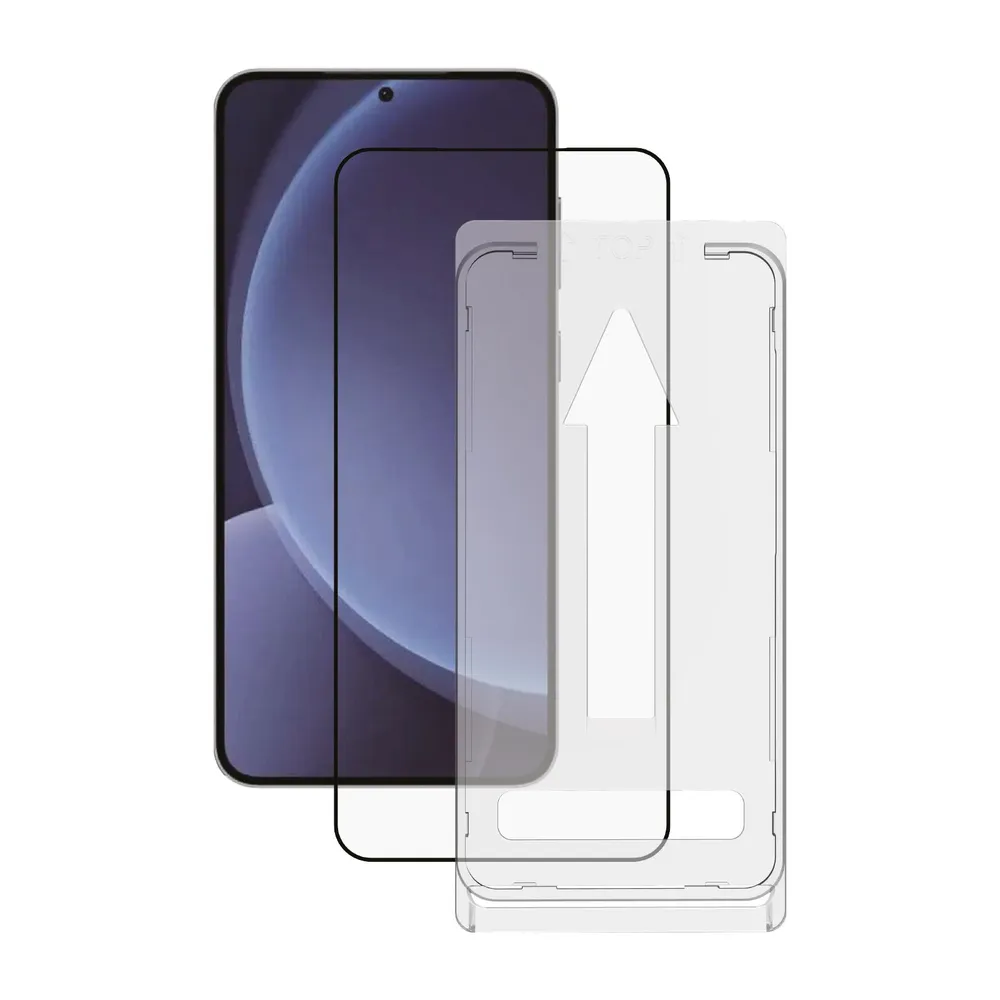FullScreen Displayschutzglas für Galaxy S25+, Easy Applikator Installation (64475)